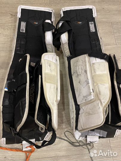 Щитки хоккейного вратаря