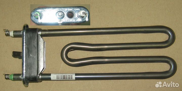 Тэн 1900 Вт L-193 mm для стиральной машины indesit