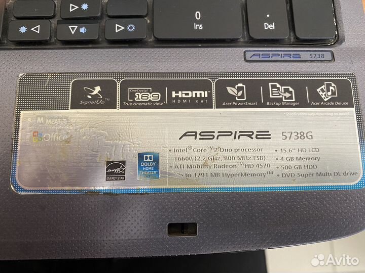 Ноутбук acer