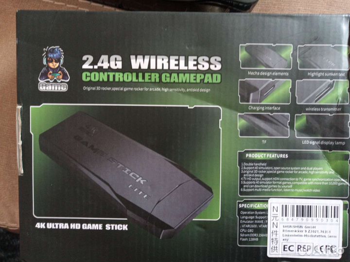 Игровая приставка game stick hdmi