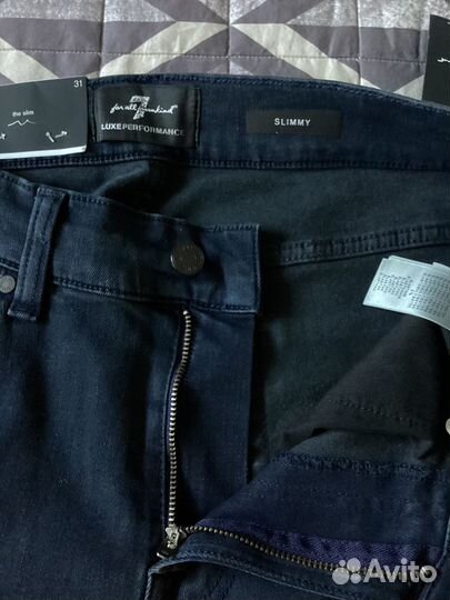 7 for all mankind 33 темносиние джинсы