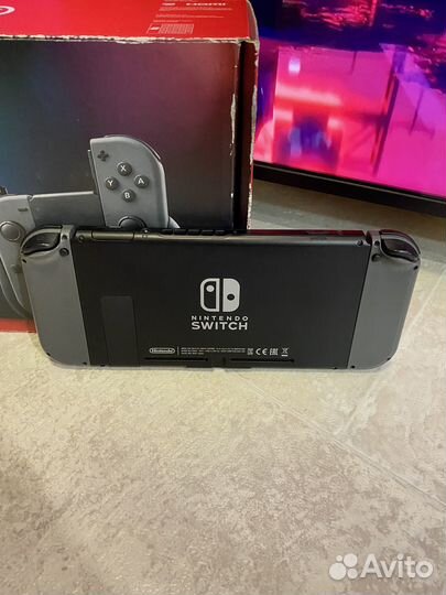 Nintendo switch rev2 с играми
