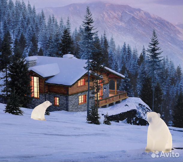 Новогодняя светящаяся фигура