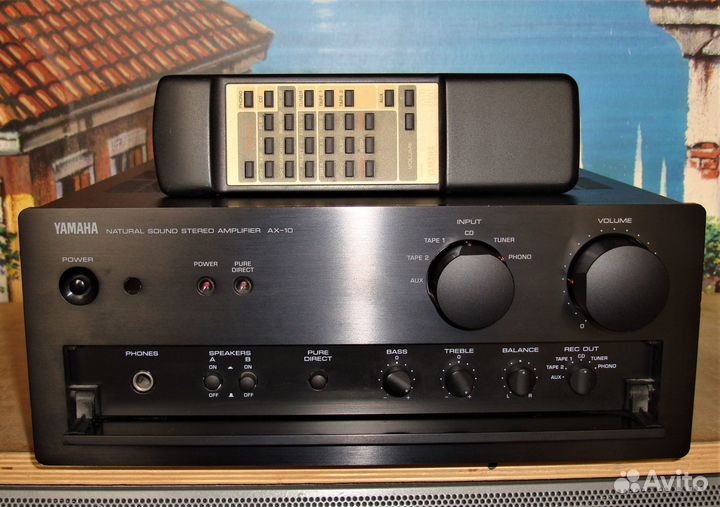 Yamaha AX-10. Усилитель