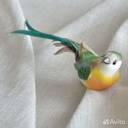 Птички 12 шт. прищепки для декора