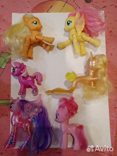 My little pony лошадки разные