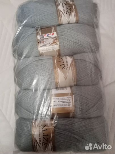 Пряжа упаковками