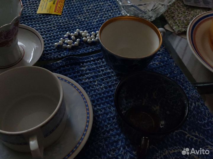 Кружки, хрустальные СССР