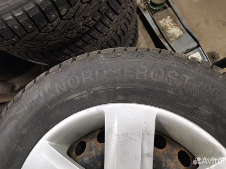 Колеса в сборе r16 зимние 5 114.3