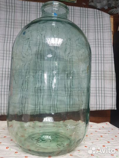 Бутыль стеклянная СССР 10л