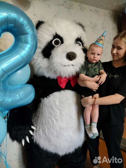 Белый мишка, Мишка Балу и милая Панда