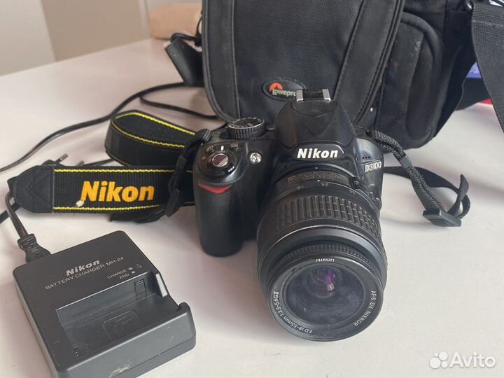 Зеркальный фотоаппарат nikon d3100