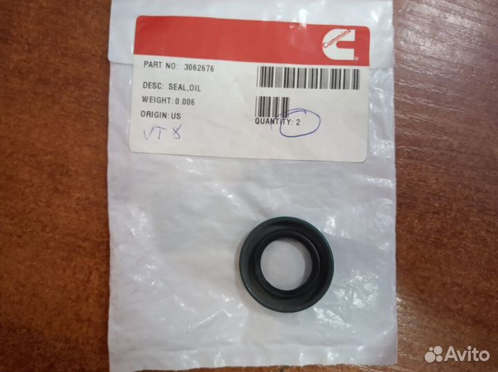 Сальник передней крышки тнвд Cummins 3062676 KTA