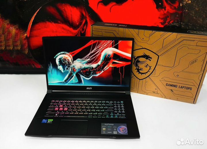 Игровой, 8 ядер i7, мощный и быстрый ноутбук