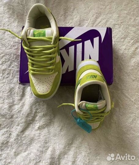 Кроссовки Nike Sb Dunk Low Apple Green