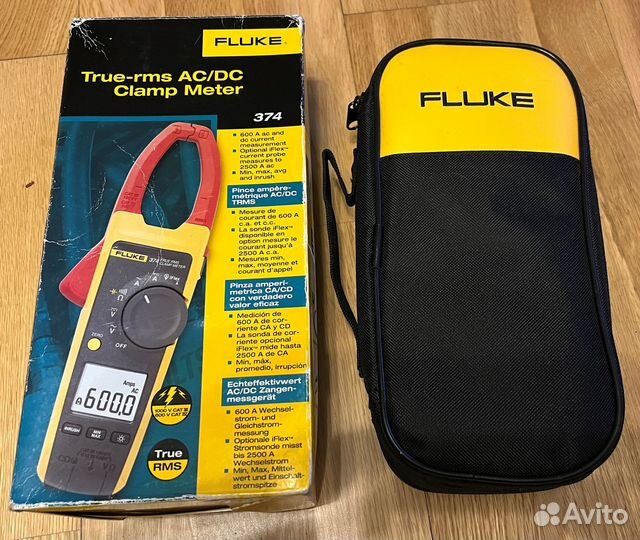 Fluke CNX3000+i3000,374, 27-II,инд. магн. и эл.пол