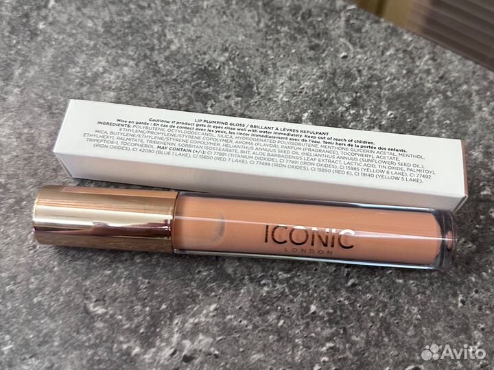 Блеск плампер для губ Iconic London Nearly Nude