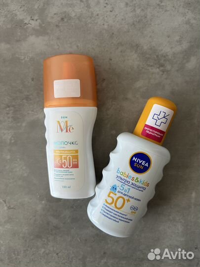 Солнцезащитные спреи spf 50