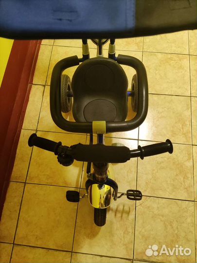 Детский трехколесный велосипед складной