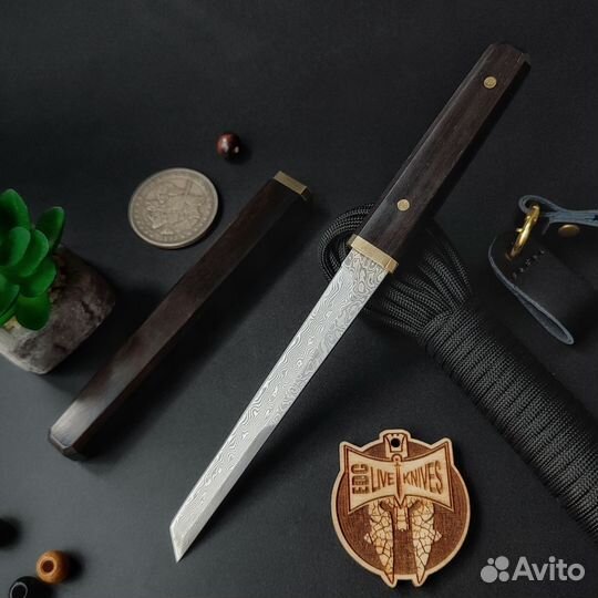 Нож Подарочный - Танто Black