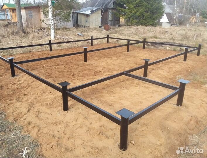 Оголовок для винтовой сваи. D57