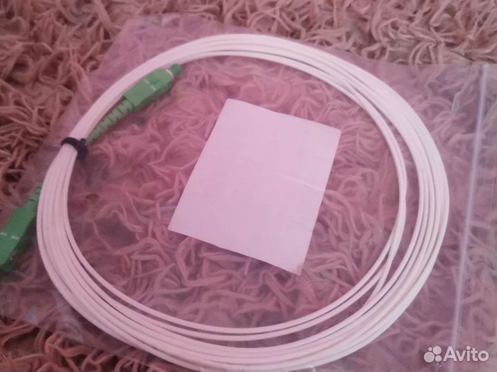 Оптоволоконный кабель патч корд patchcord 5-30-60m