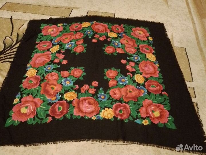 Платок шерстяной СССР