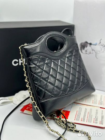 Сумка chanel натуральная кожа