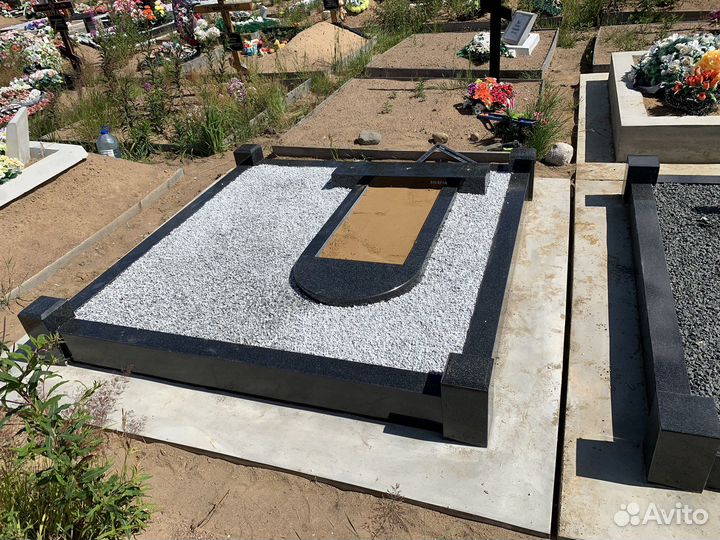 Установка памятника,гранитного комплекса