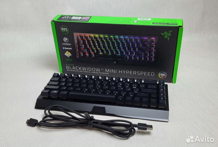 Клавиатура Razer BlackWidow V3 Mini HyperSpeed