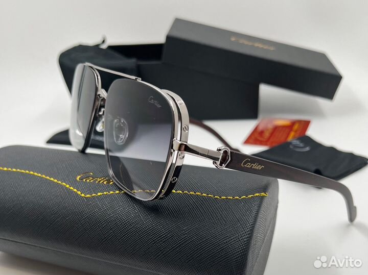 Солнцезащитные очки мужские cartier