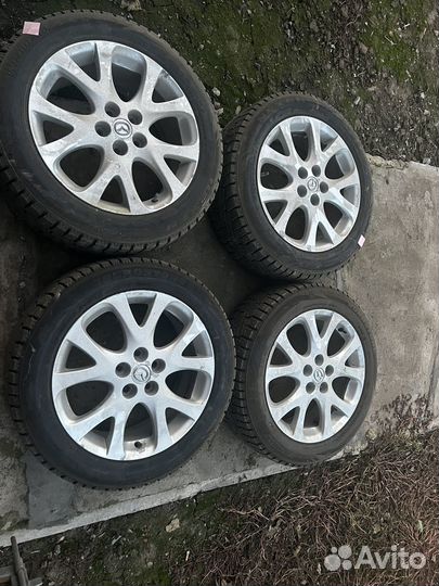 Диски с резрной на mazda