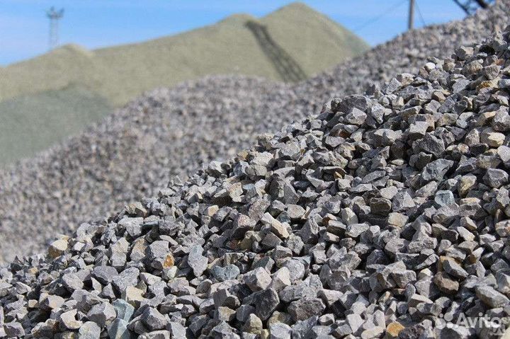Щебень отсев, дресьва, чернозём, торфогрунт