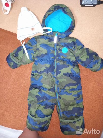 Комбинезон и шапка