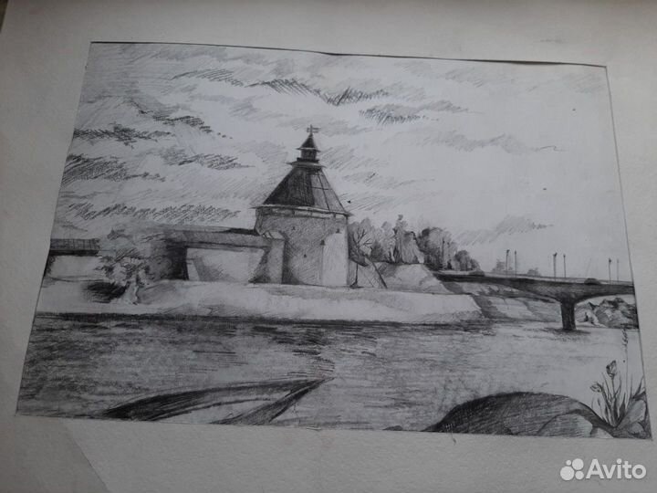 Рисунки. Графика. Плакаты. Литогравюры.литографии