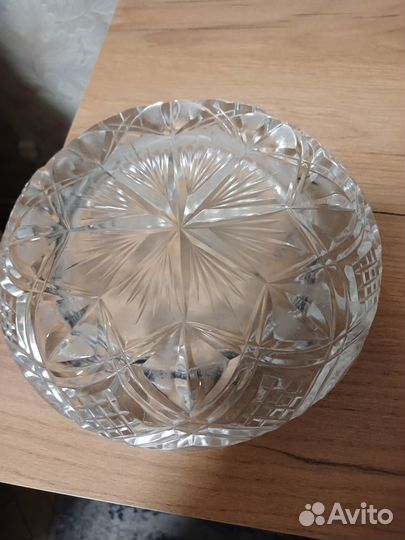 Хрустальная пепельница