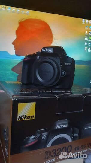 Зеркальный фотоаппарат nikon d3200