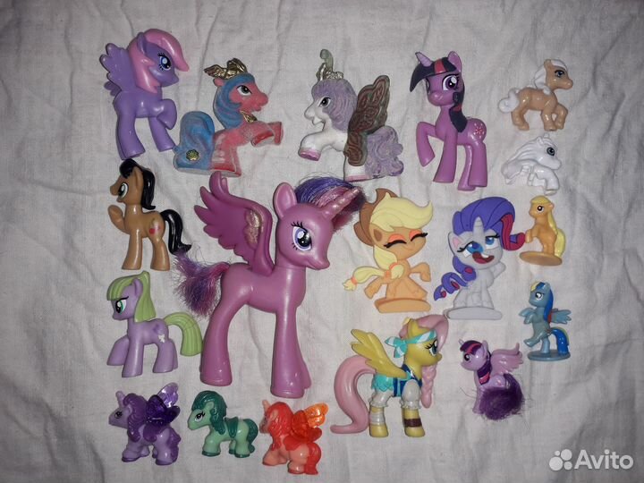 Лот игрушек пони My little pony и Filly