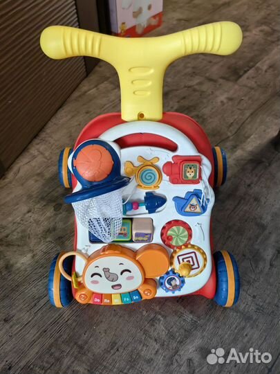 Ходунки каталка 3 в 1