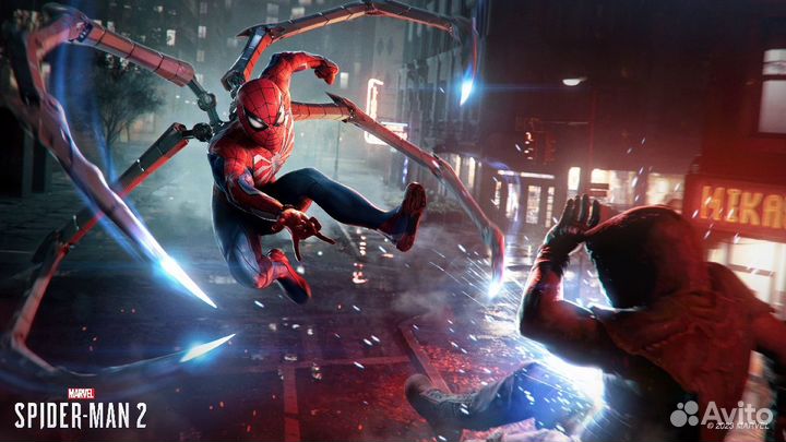 PS5 диск Spider-Man 2,новый,полностью на рус.языке