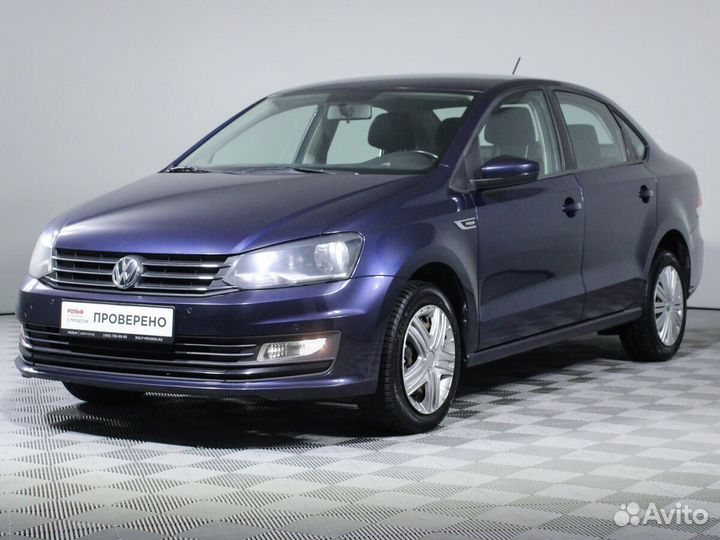 Volkswagen Polo 1.6 AT, 2017, 117 631 км