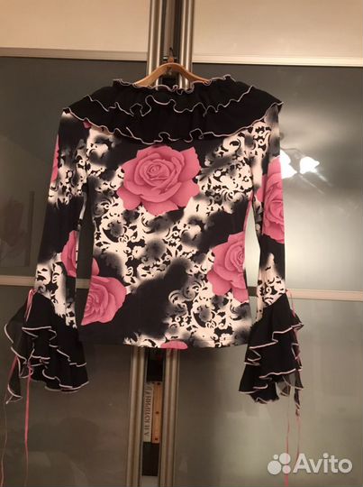 Нарядная блузка для танго