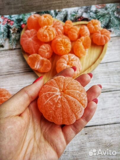 Мыло ручной работы Мандарин