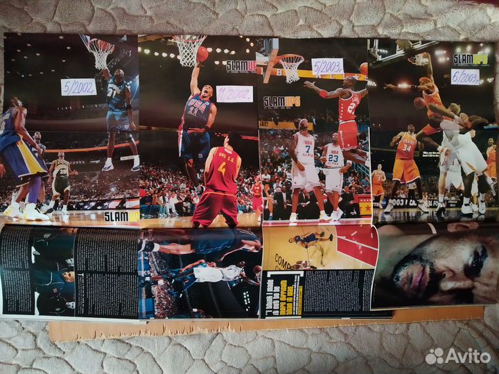 Журналы по баскетболу Slam (USA)