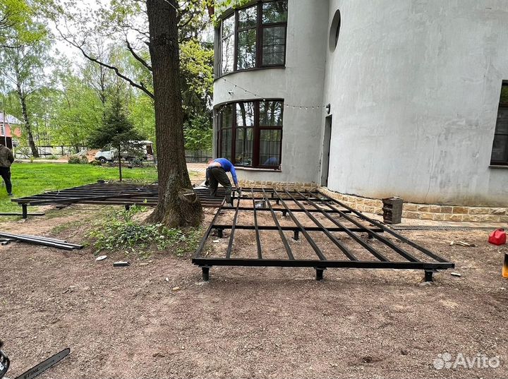 Винтовой фундамент