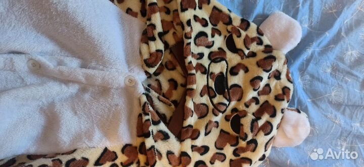 Пижама кигуруми Леопард