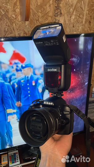 Nikon d3200 и 35mm f/1.8G и Godox TT600