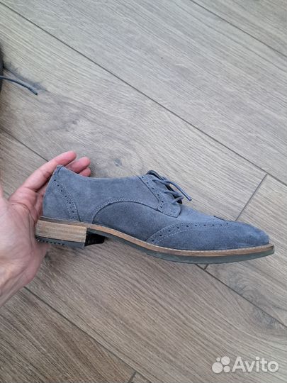 Ботинки женские Ecco 40 размер нубук