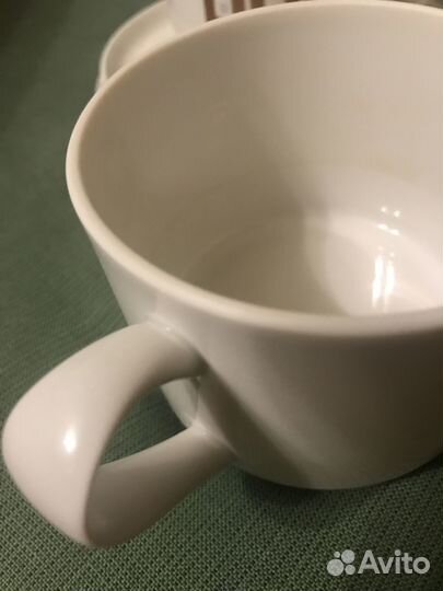 Чашка с блюдцем 2 штуки