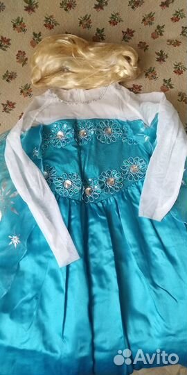 Продаётся новогодний костюм Эльзы Холодное сердце